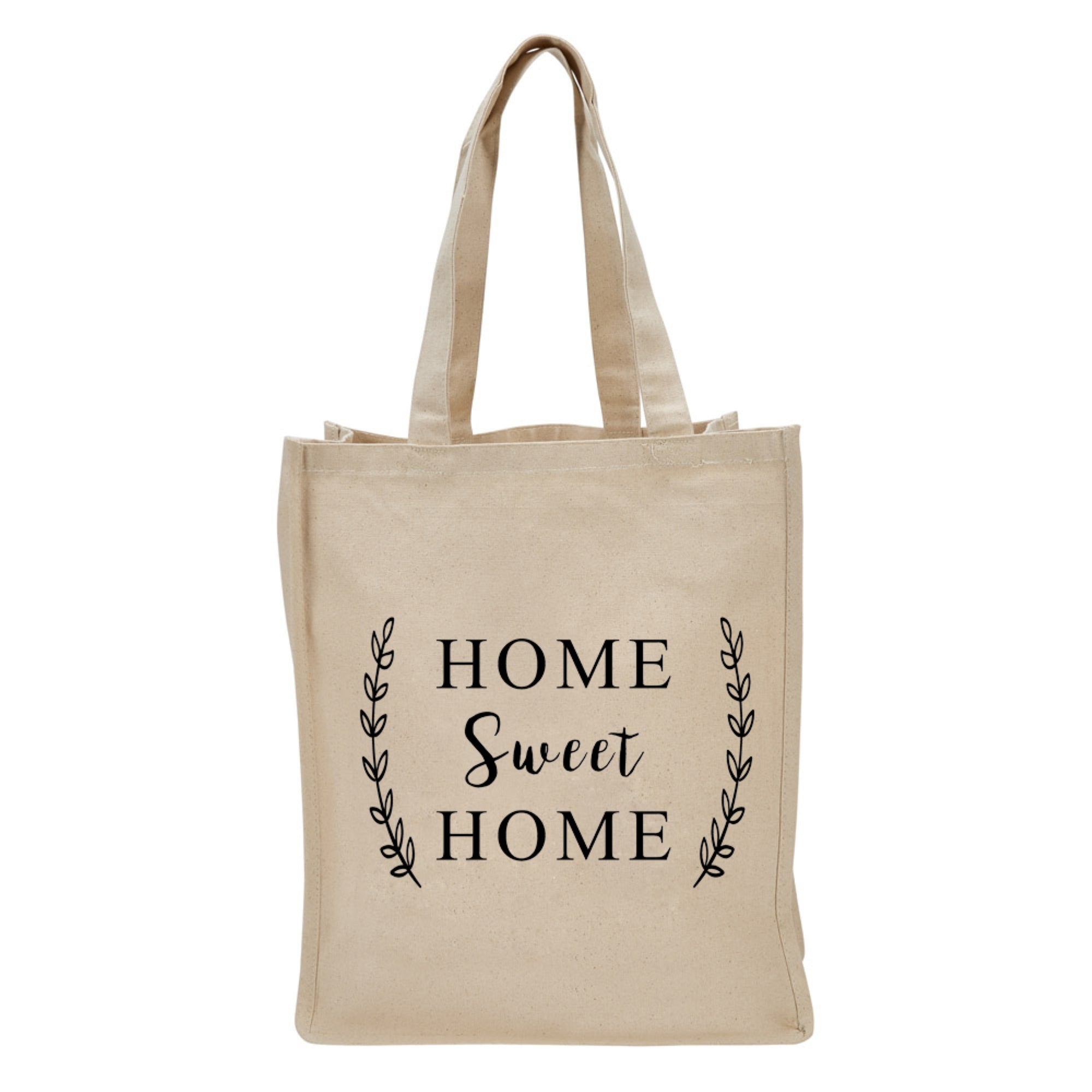 Tote Bag Home Sweet Home (Wheat)